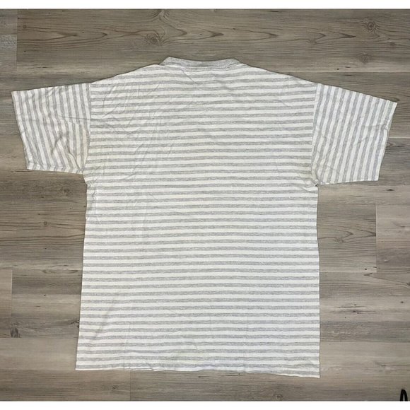 Vintage Disney Designs Mickey Mouse Striped Shirt Made In USA - Picture 3 of 3